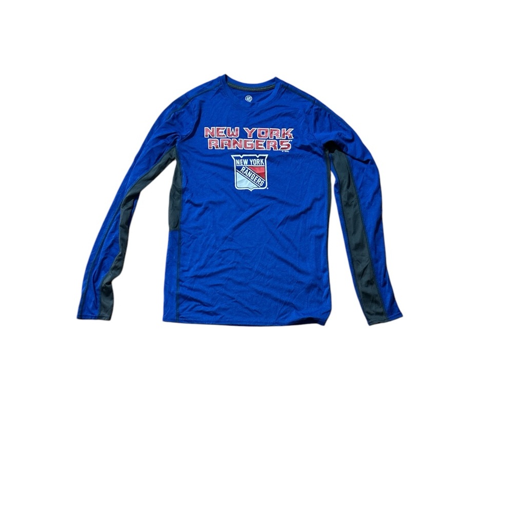 New York Rangers Blue Long Sleeve Tee